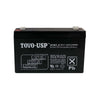 TOYO 6 Volt 7.2 Ah (3FM7.2) SLA Battery With F1 Standard Terminal