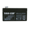 TOYO 12 Volt 1.3 Ah (6FM1.3) SLA Battery With F1 Standard Terminal