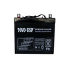 TOYO 12 volt 55 Ah (6GFM55-HD) Group 22NF With B3 Nut and Bolt Terminal