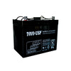 TOYO 12 Volt 75 Ah (6GFM75) SLA Battery GROUP 24 With B3 Nut and Bolt Terminal