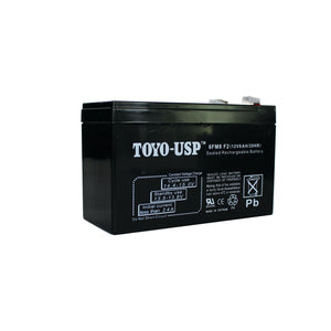 TOYO 12 Volt 8 Ah (6FM8 F-2) SLA Battery With F2 Standard Terminal