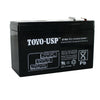 TOYO 12 volt 9.0 Ah (6FM9) SLA Battery With F2 Standard Terminal