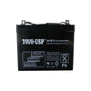 TOYO 12 Volt 75 Ah (6GFM75) SLA Battery GROUP 24 With B3 Nut and Bolt Terminal